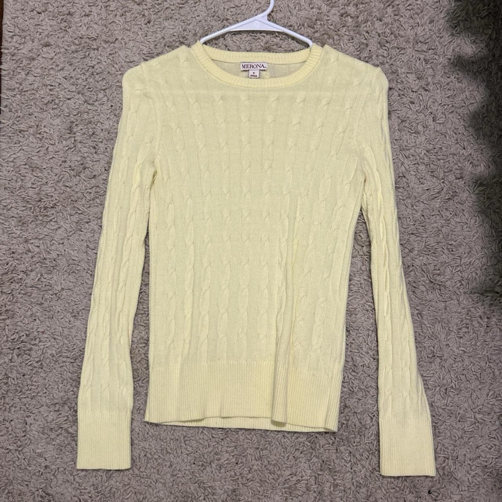 Merona Women's Yellow Sweater